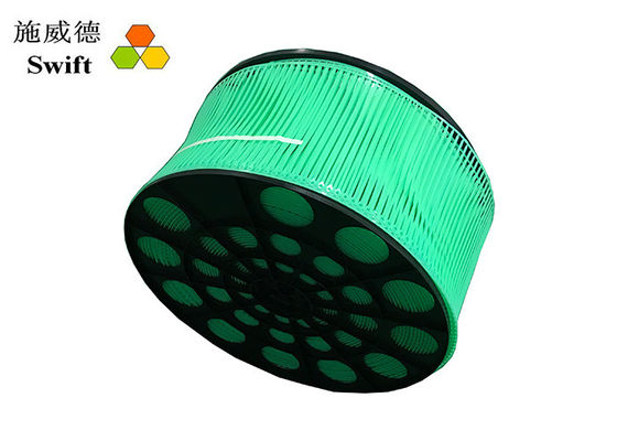 Fluorecent Green 200mm Length 3.6mm Width Reel Cable Ties