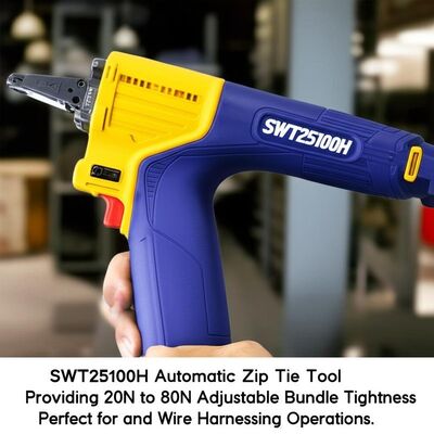 خرید SWT25100H ابزار خودکار بند بند که از 20N تا 80N سخت بودن بسته تنظیم شده را فراهم می کند online manufacture