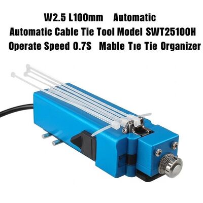 خرید بست کمربندی کابل W2.5 L100mm ابزار بست کمربندی اتوماتیک مدل SWT25100H سرعت عملکرد 0.7S سازمان دهنده بست کمربندی سریع و حرفه ای online manufacture