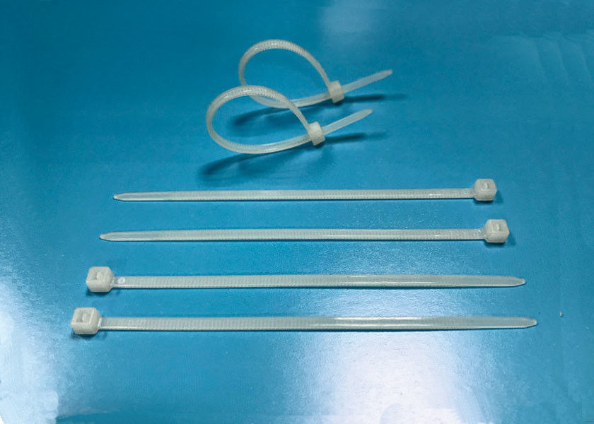 UL Approved Plastic Self Locking Nylon Wire Ties 4 Inch PA66 Material Easy To Operate