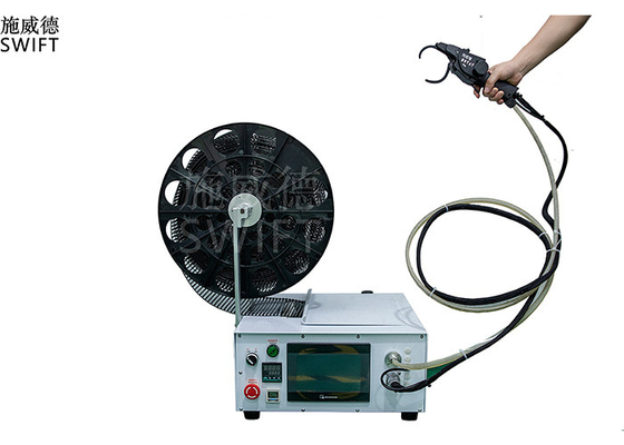 سیستم کابل کشی اتوماتیک SWT25100HC دستی برای تارهای نایلونی باندل 2.5mmx100mm