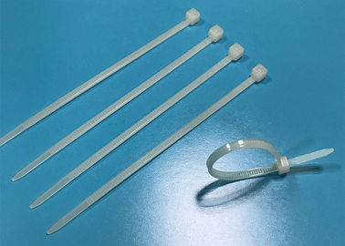 مواد جامد نایلون Zip Ties White T25100 100mm طول UL94V2 قابل اشتعال