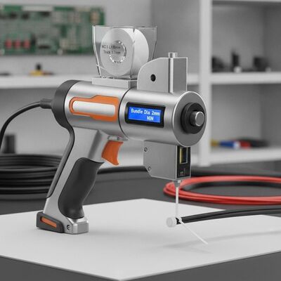 Cable Ties W2.5 L100mm Automatic Cable Tie Tool Designed to Handle Tie Thick 1.1mm and Min Bundle Dia 2mm with Precision