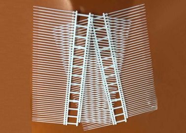 کابل تک لایه ای نایلونی با طول 80 میلی متر ، قفل کردن خودکار رنگ سفید UL94V2 قابل اشتعال