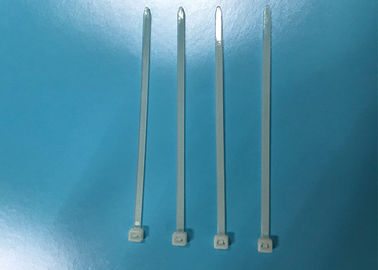 UL تأیید شده است 4 اینچ کراوات پلاستیکی فشرده برای نایلون PA66 مواد سفید